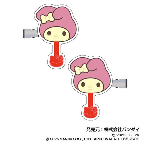 『サンリオキャラクターズ』チョコレート ヘアクリップ Vol.2 02 マイメロディ